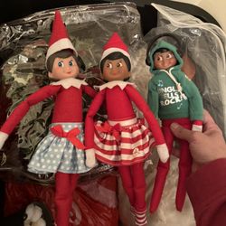 Elf On The Shelf 2 Girls And 1 Boy