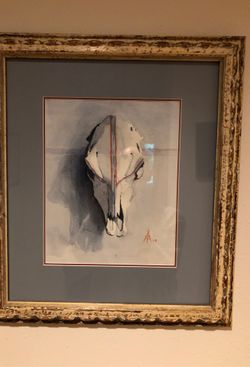 Published original watercolor