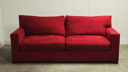 Crate & Barrel Queen Sleeper Sofa