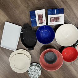 Ceramic Serving Bowls,luminarc glassware,dinner Plates