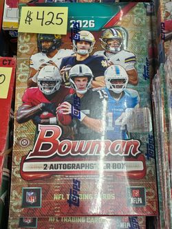 2026 Bowman Football - Hobby Box In Hand