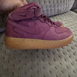 Burgundy Nikes 11c $10