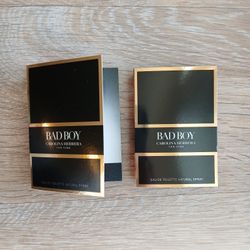 Bad Boy Carolina Herrera Eau De Parfum Perfume Fragrance 4ml