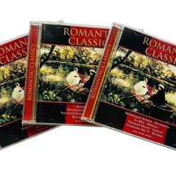 Romantic Classics Musc 3 CD Set Bolero Ravel Strauss Beethoven Vivaldi Music