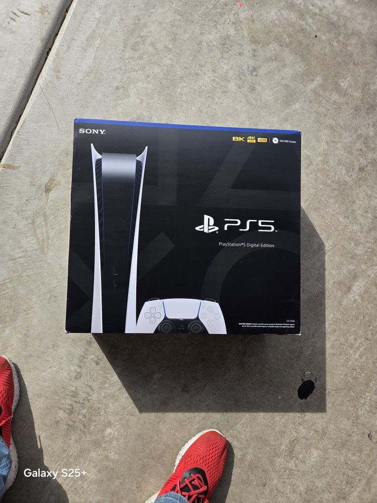 PS5 DIGITAL EDITION Empty Box