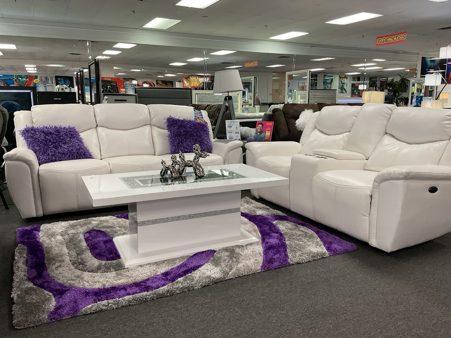 Furniture Blowout Season Sale Modern Sofa & Loveseat set 35% OFF