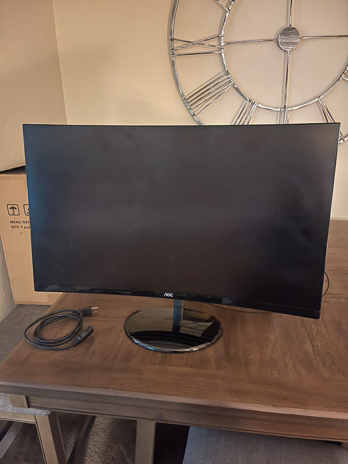 AOC 32” Curved Monitor.
