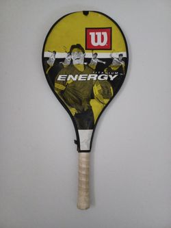 Wilson Titanium Energy Soft Shock Tennis Racket with Case