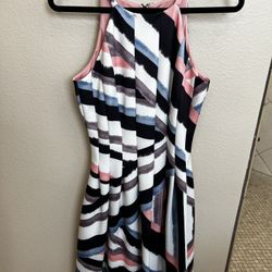 Vince Camuto ~ Multi Colored Stretchy Dress