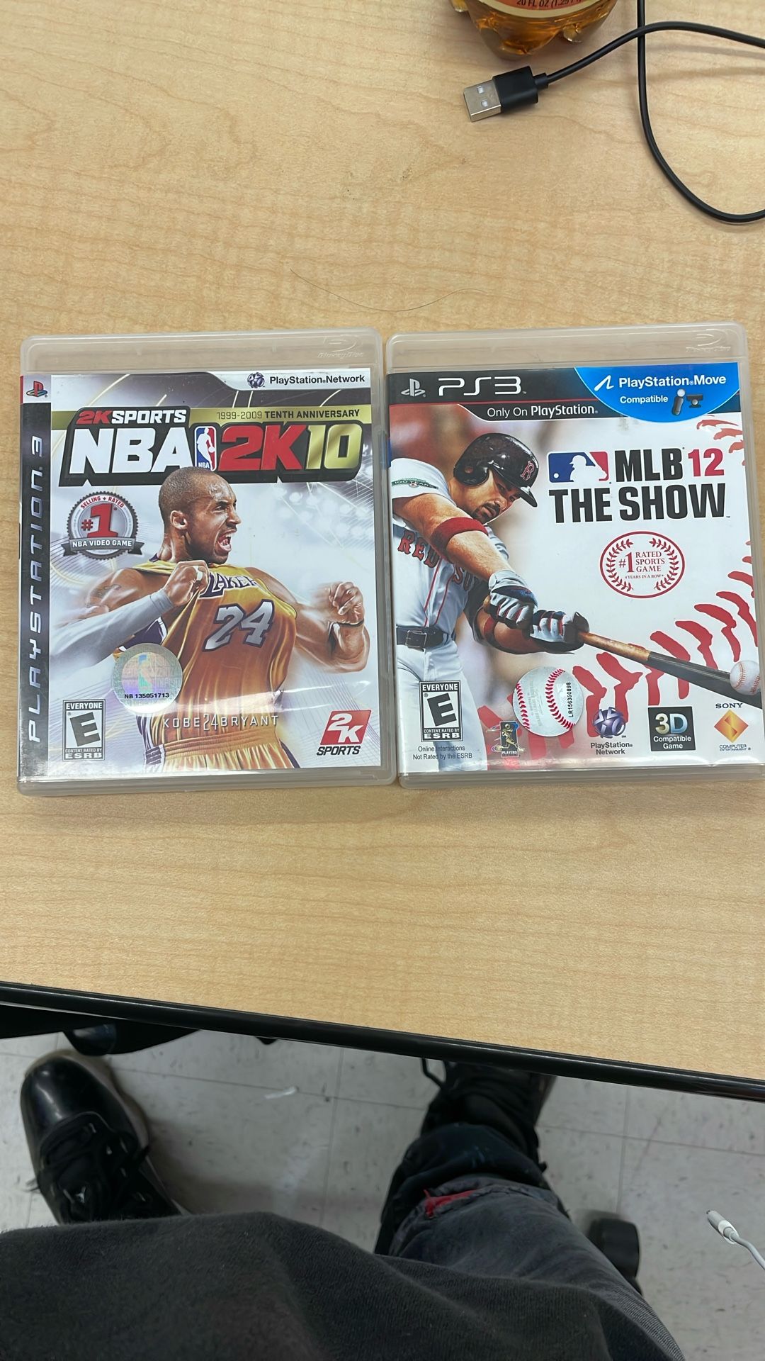 NBA 2K10 And MLB 12: The Show For The PS3 