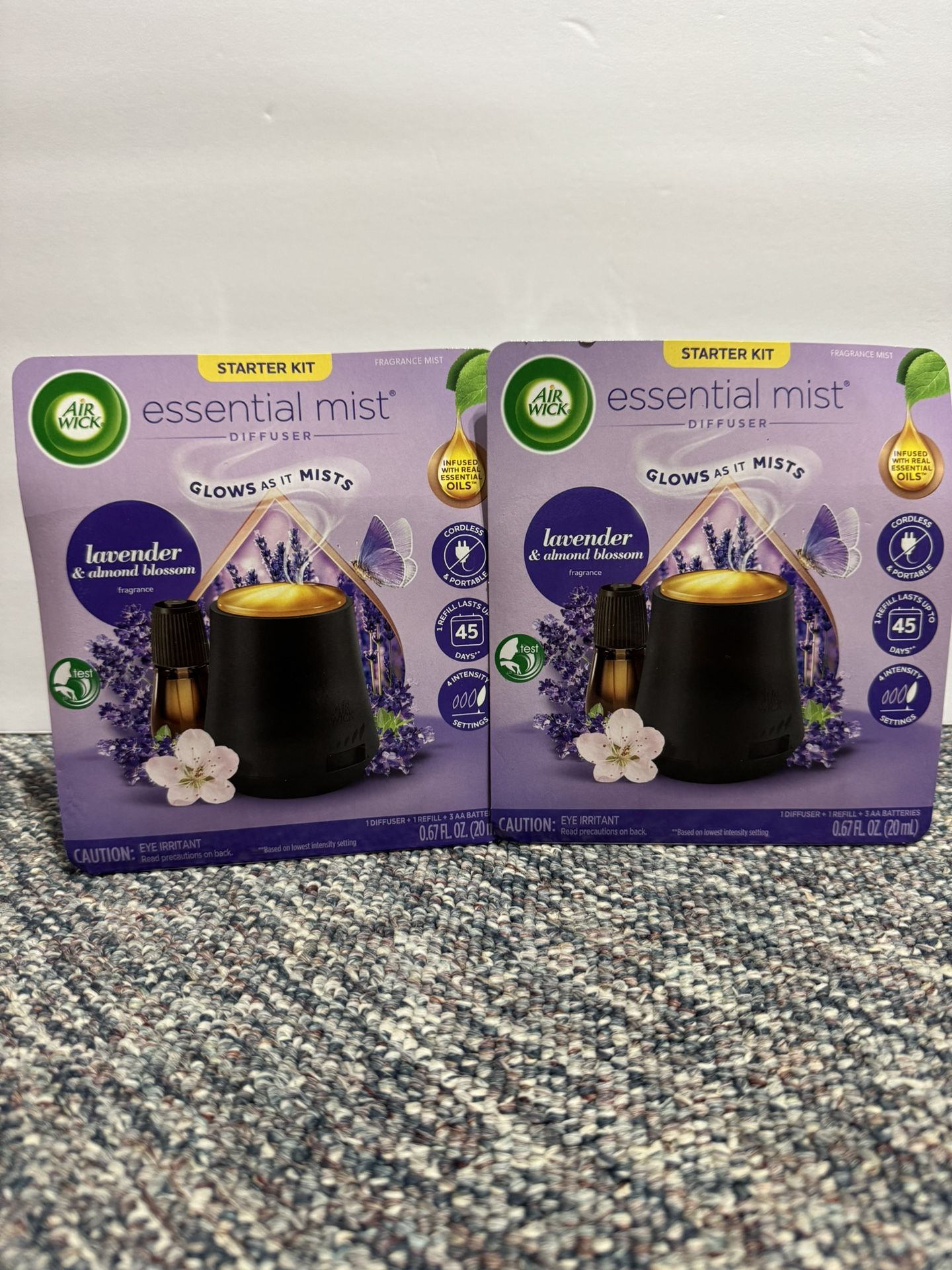 Airwick essential mist diffuser bundle