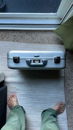 Zero Halliburton Attache Vintage Briefcase Aluminum