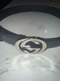 Guccit Belt with Interlocking G buckle