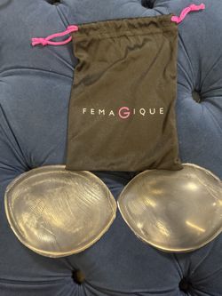 Femagique Silicone Bra Inserts Push Up Enhancers Gray