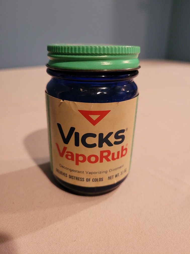 Vintage Vicks Vaporub Jar
