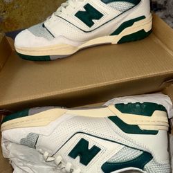 Women’s New Balance 550 White Green 7 1/2