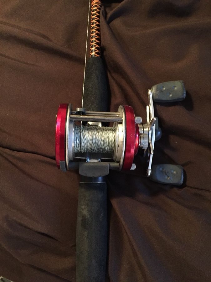 Abu Garcia ambassadeur BCX 6600 baitcast reel / Ugly Stick