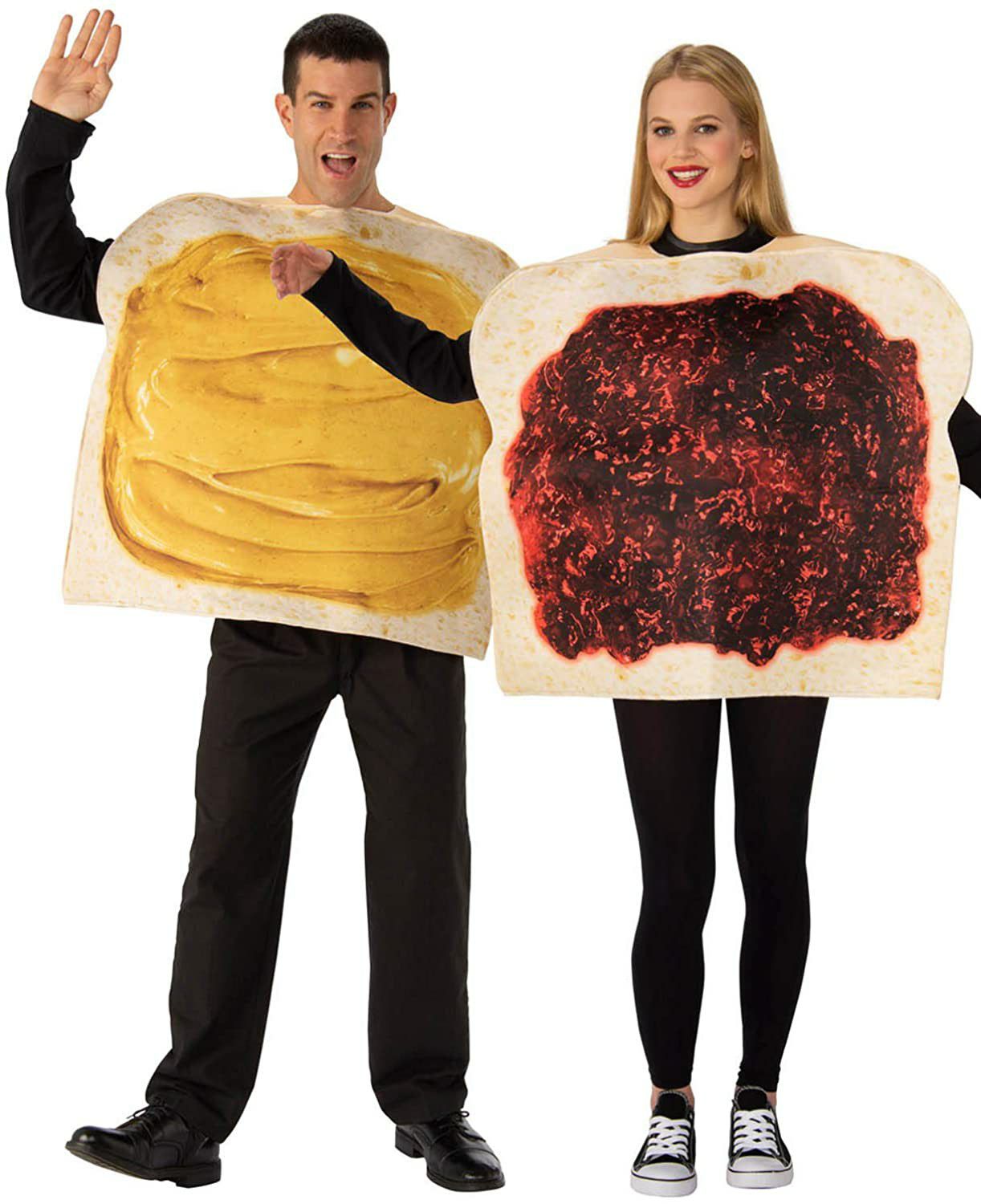 Peanut Butter and Jelly Couples Costume