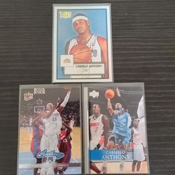 Carmelo Anthony Nuggets NBA basketball cards 