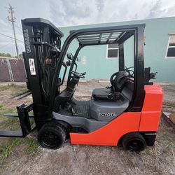 Toyota Forklift. 