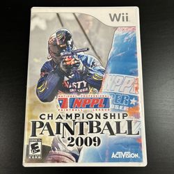 NPPL Championship Paintball 2009 for Nintendo Wii (2008)