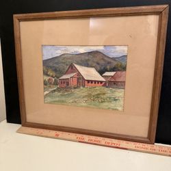 Vintage Painting Signed 