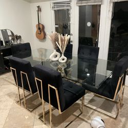 Used glass dining tables for sale new arrivals