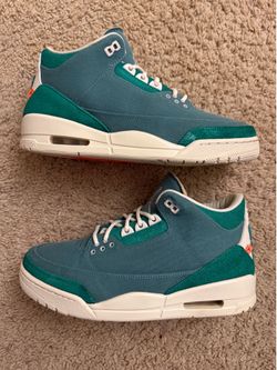 Size 11W / 9.5 men’s (Pre owned, no box) - Air Jordan 3 x Nina abney bicoasta