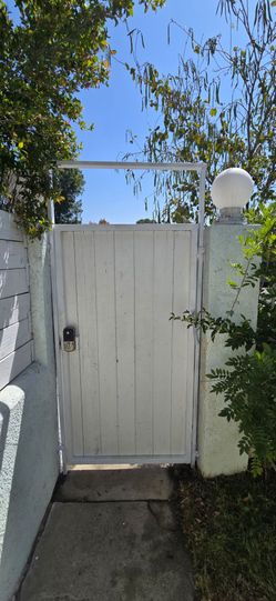 Wrought Iron Gate