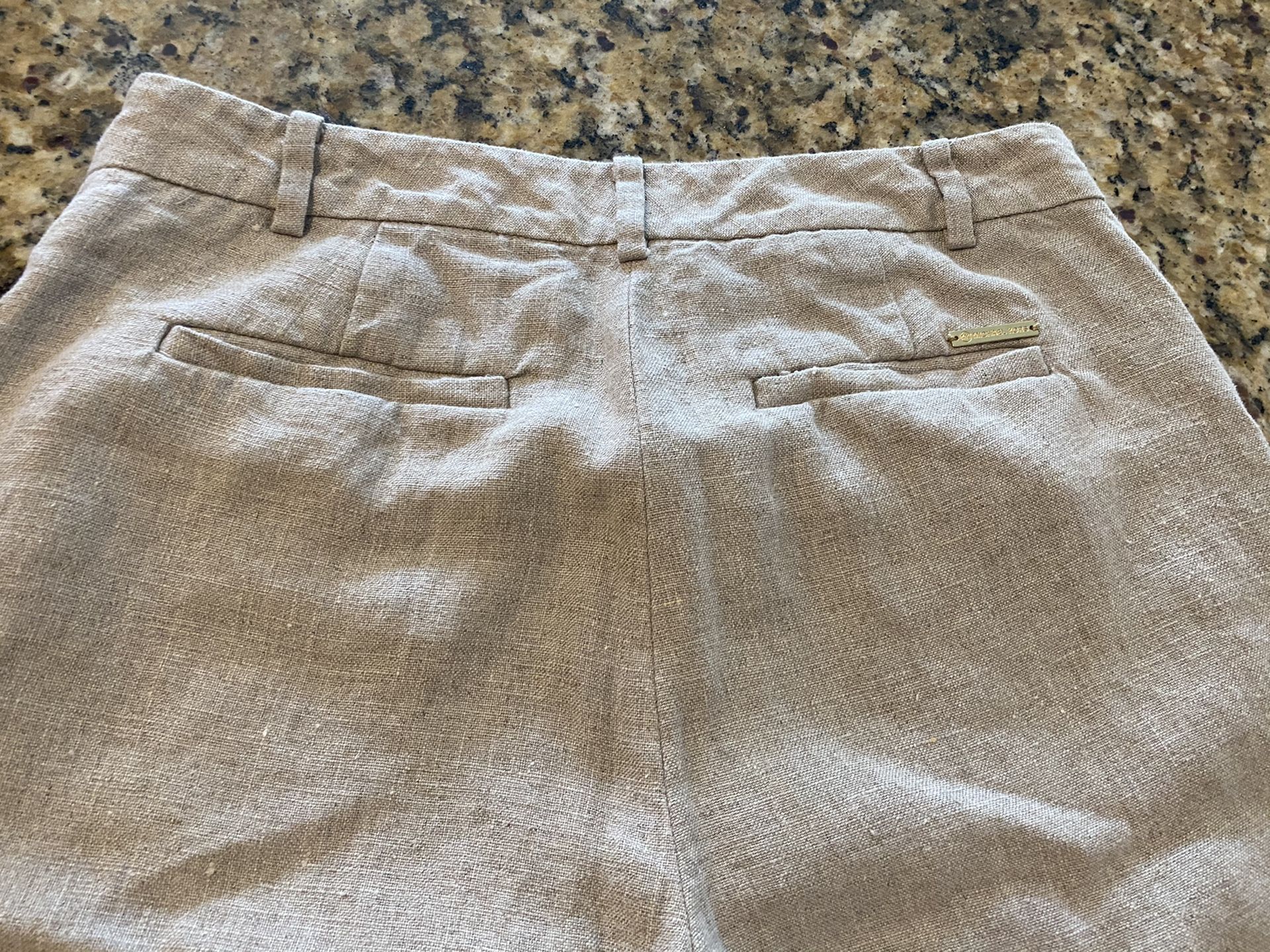 MICHAEL MICHAEL KORS washes linen pants