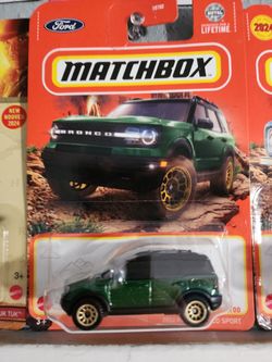 Matchbox Green Bronco