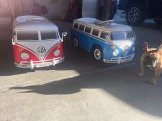 Herby VW bus’s  kids power wheels collectable