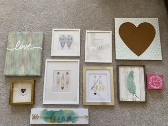 Girls Bedroom Wall Gallery