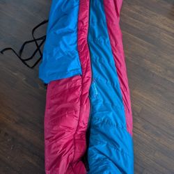 Big Agnes Wolverine 15 Kids Sleeping Bag Excellent Condition 