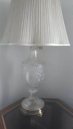 Crystal table lamps