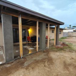 Masonry Block Walls / Fence  Block. And Stucco