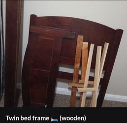 Twin bed frame Good condition