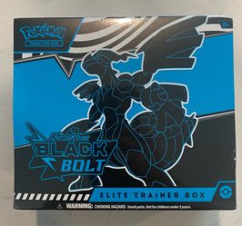 Black Bolt Elite Trainer Box Pokemon