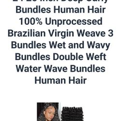 3 Bundles Of HH 22,24,26in