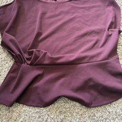 Purple Top From Express