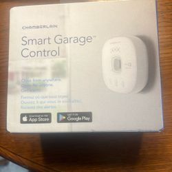 Chamberlain Smart Garage Control And Smart Garage Door Sensor