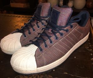 Adidas Shell Toe Superstars Woven RARE Men’s 11