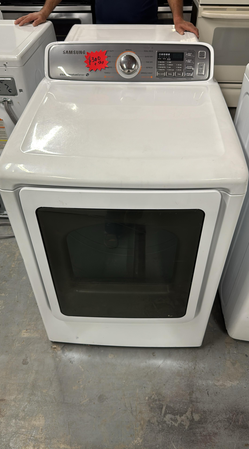 Samsung Front Load Dryer – Steam + Sensor Dry, White