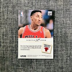 Scottie Pippen Air Raid Skybox 1994 Card #321
