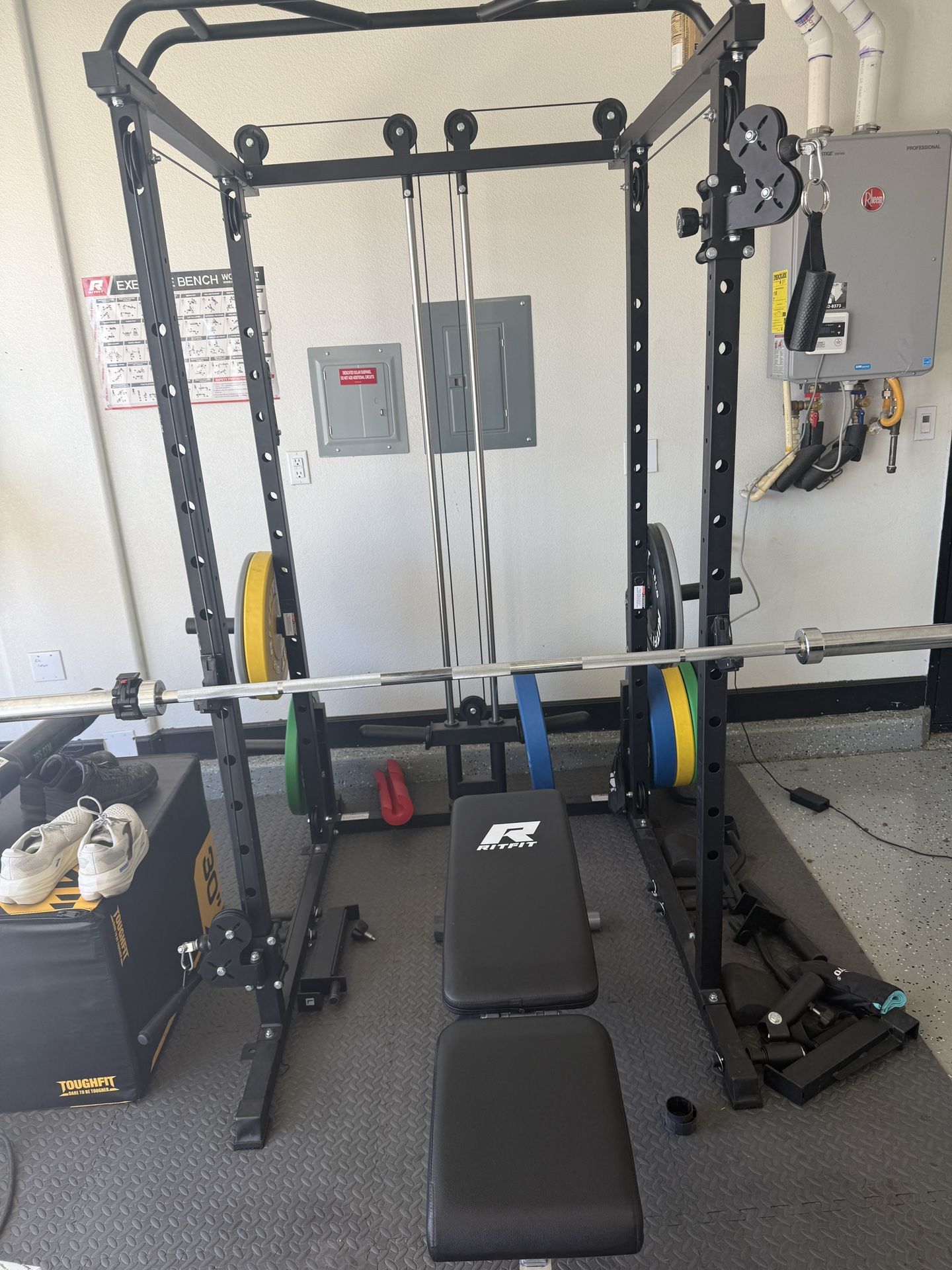 Ritfit Bench Weighs Set