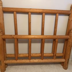 Queen Size Solid Wood Bed Frame