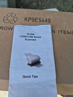 Kodak scanner