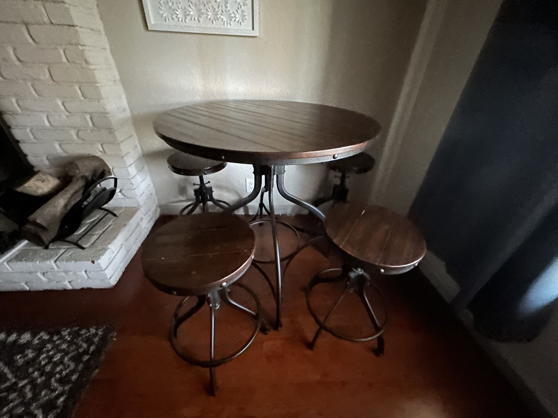 Table And Chairs Set Adjustable