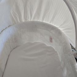 White Baby Bassinet 