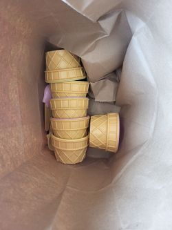 Ice cream bowls for kids
